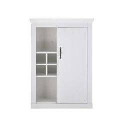 Highboard in weißer Holzoptik Pinie - Liancos