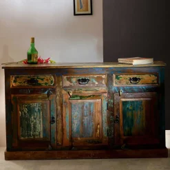 Highboard Jamaica im Shabby Chic Design