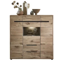Highboard mit 3 Türen & 2 Schubladen - Zelio