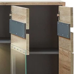 Highboard mit 3 Türen & 2 Schubladen - Zelio