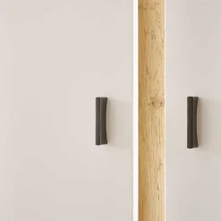 Highboard mit Glas und Licht modern - Racelyn