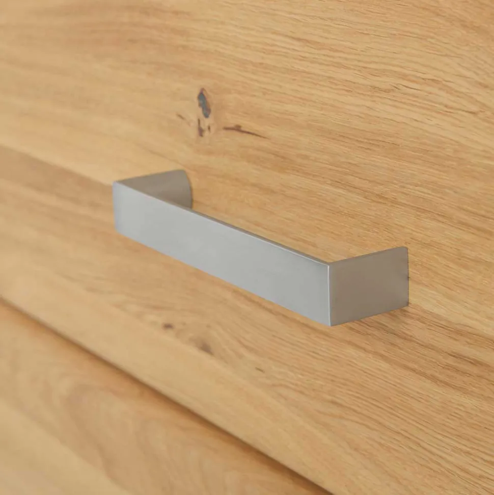 Highboard mit Glastür & Tür & drei Schubladen - Miarizia