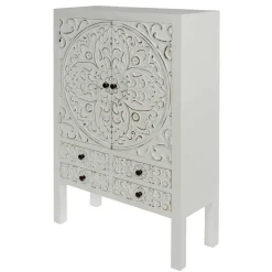 Highboard mit Ornament Muster Front - Acacio