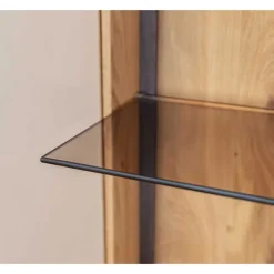 Highboard Vitrine mit LED Beleuchtung - Cocondar