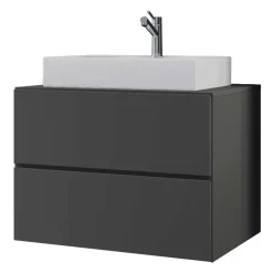 Hänge-Badezimmermöbel modern - Luzern (dreiteilig)