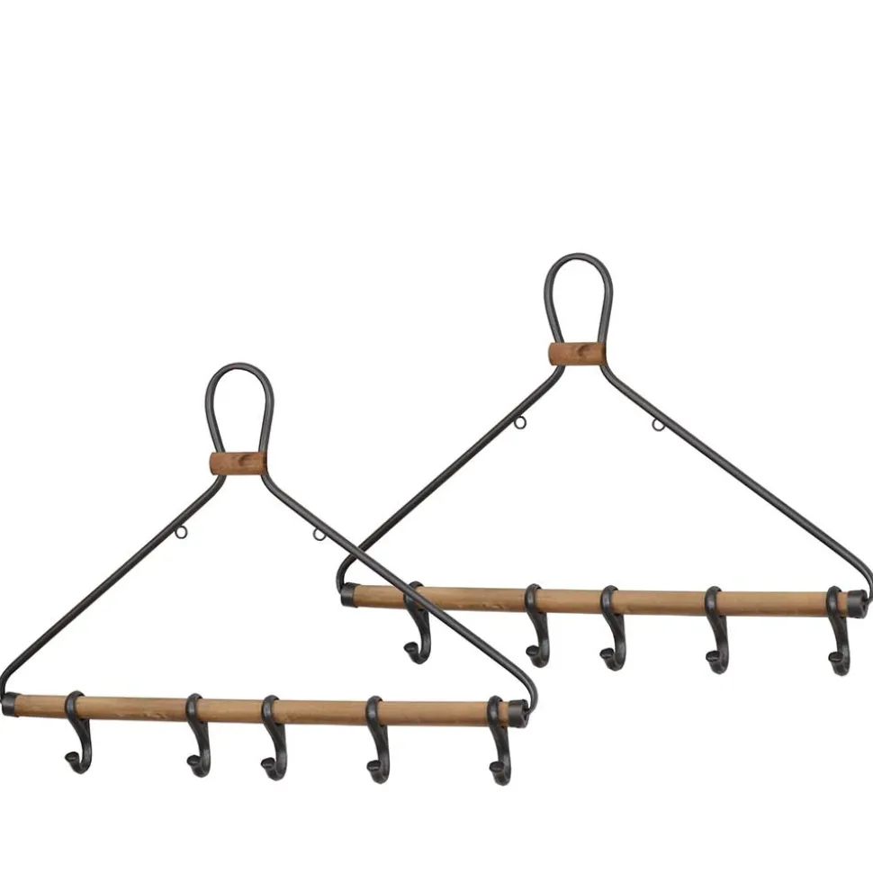 Hängegarderoben in Kleiderbügel Optik - Aylon (2er Set)