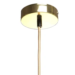 Hängeleuchte mit Design Glas Schirm - Vladgo