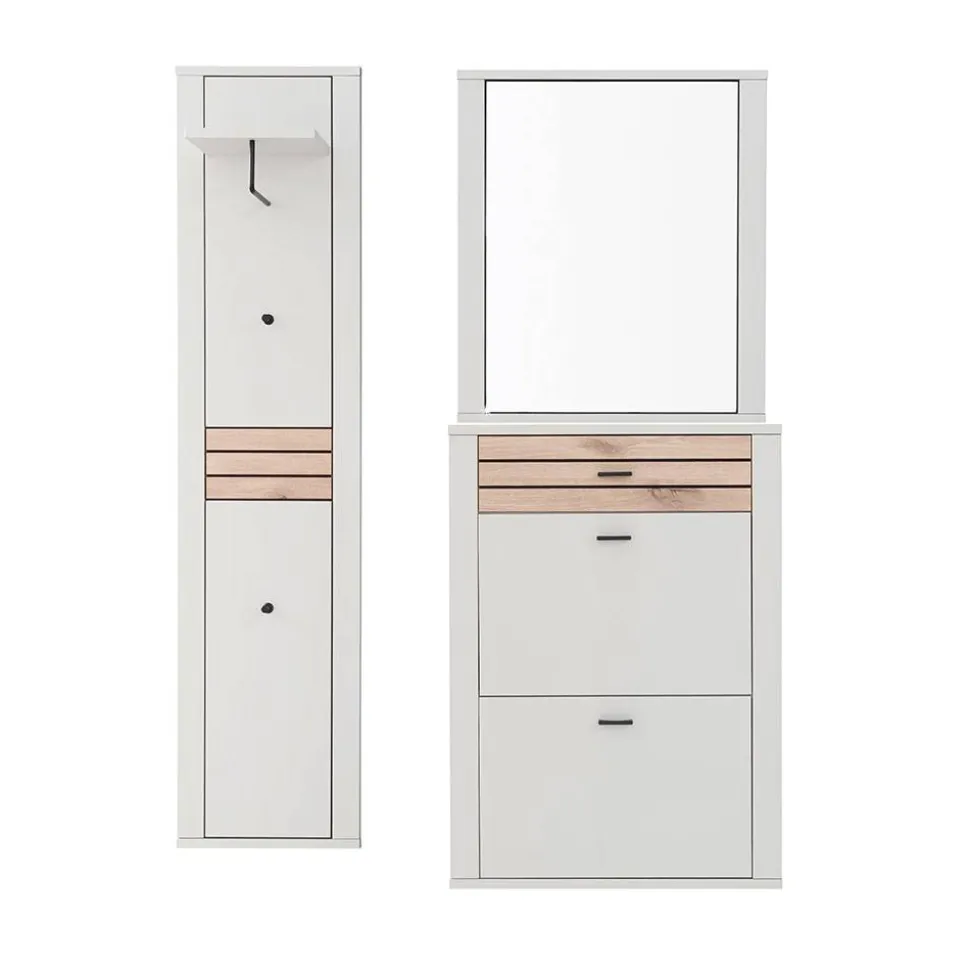 Hängende Dielenmöbel im Set - Ballina (dreiteilig)