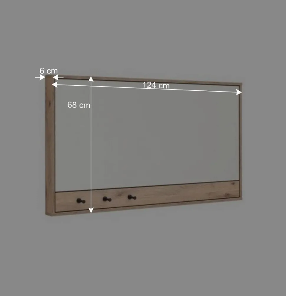 Hängende Dielenmöbel im Set - Vapposia (dreiteilig)