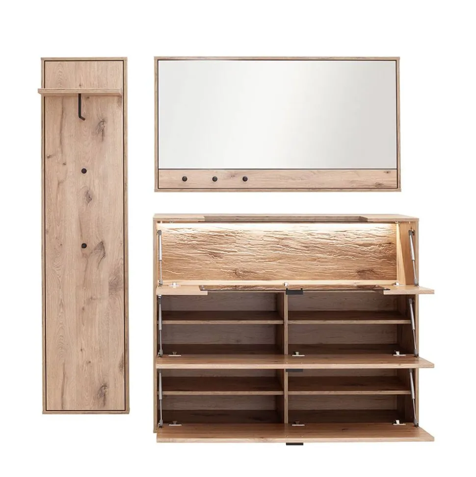 Hängende Dielenmöbel im Set - Vapposia (dreiteilig)