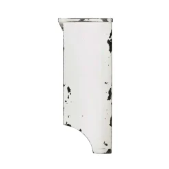 Hängende Garderobe Andrea in Weiß Grau