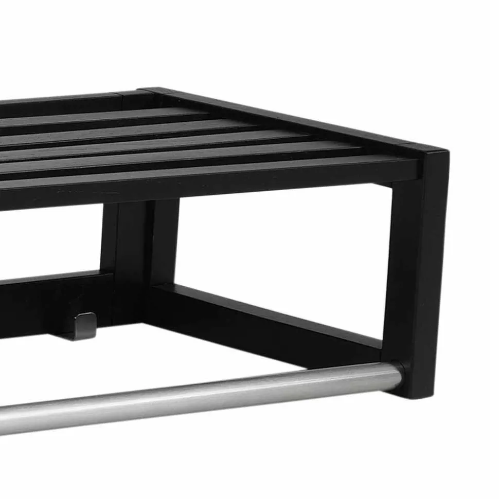 Hängende Garderobe in Schwarz - Geskan