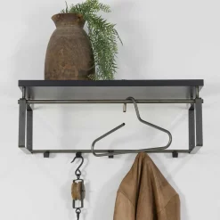 Hängende Garderobe mit Ablagebrett - Satroni