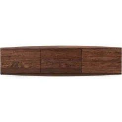 Hängende Kommode aus Nussbaum Massivholz - Amelie