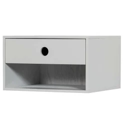 Hängende Nachtkonsole in Hellgrau - Philadela