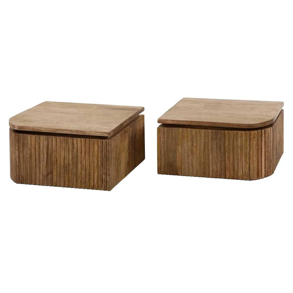 Hängende Nachtkonsolen mit Schublade - Vidal (2er Set)