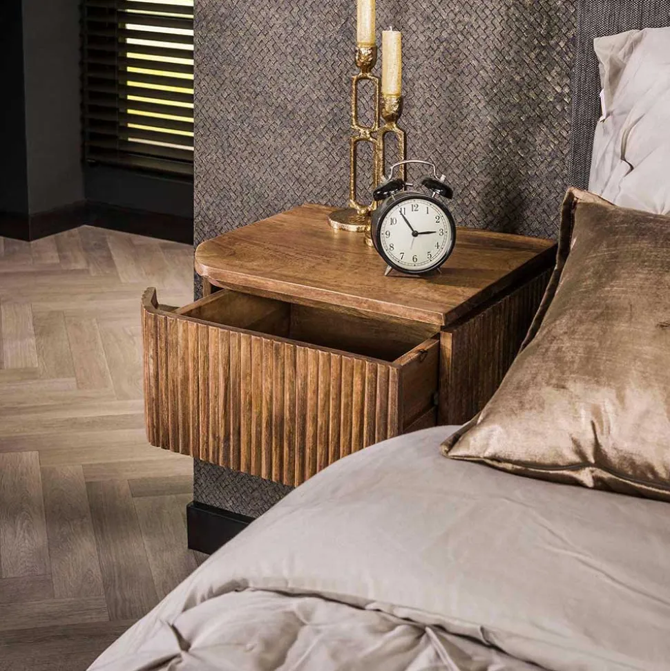 Hängende Nachtkonsolen mit Schublade - Vidal (2er Set)