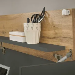 Hängende TV Anbauwand Möbelset - Ahilav (vierteilig)