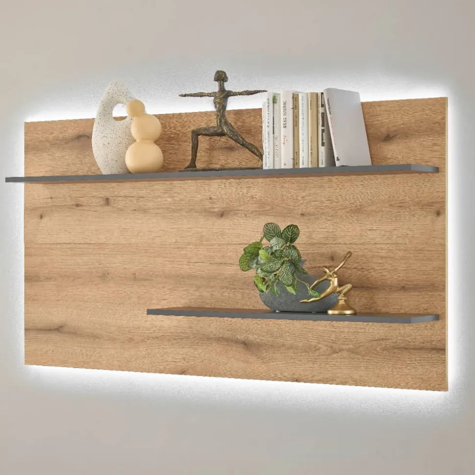 Hängende Wohnwand modern - Colomania (vierteilig)