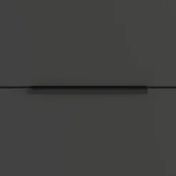 Hängender Bad-Waschtisch in Dunkelgrau - Fanito