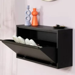 Hängender Schuhkipper in Schwarz - Kerala