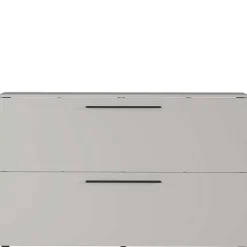 Hängender Schuhklappenschrank in Hellgrau - Orica