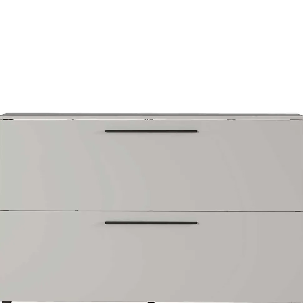 Hängender Schuhklappenschrank in Hellgrau - Orica