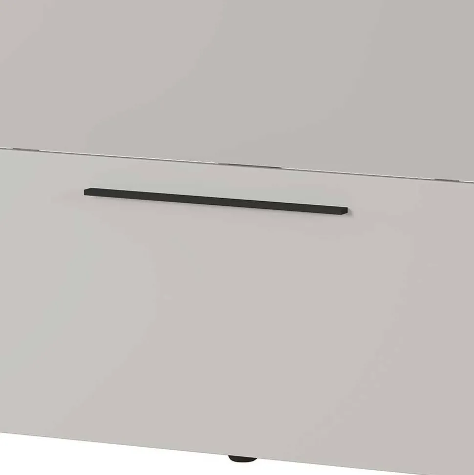 Hängender Schuhklappenschrank in Hellgrau - Orica