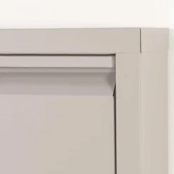 Hängender Schuhschrank in Taupe aus Stahl - Ruven