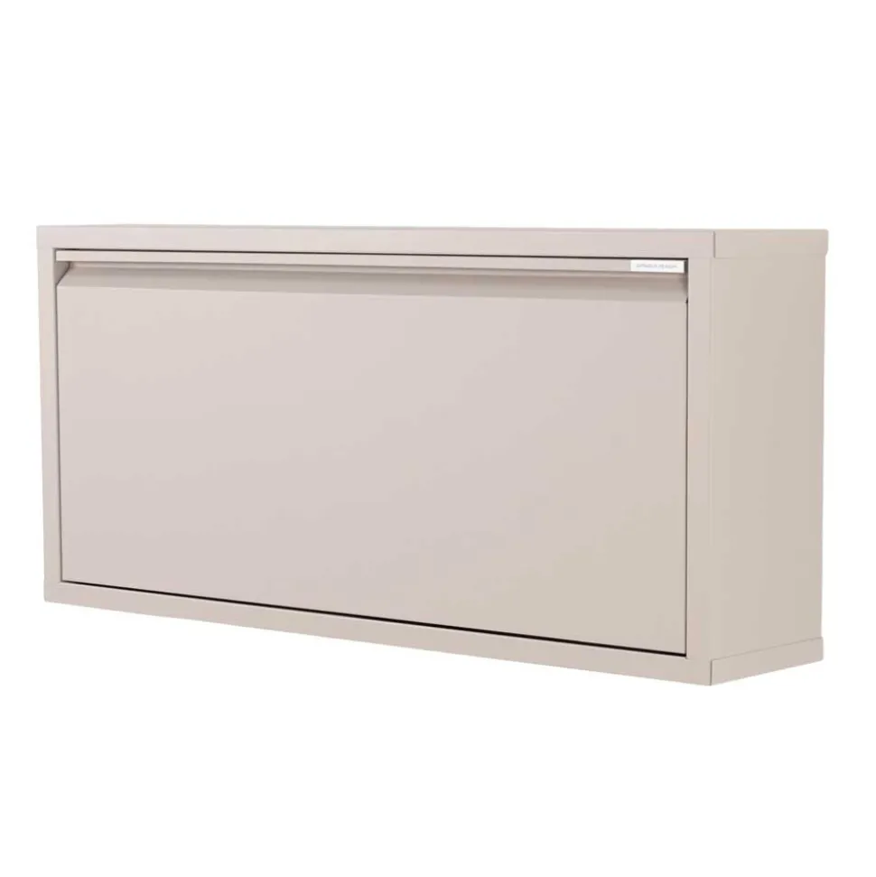 Hängender Schuhschrank in Taupe - Ruven