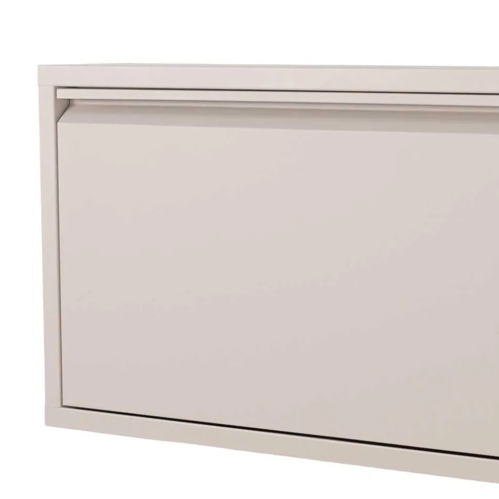 Hängender Schuhschrank in Taupe - Ruven