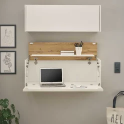 Hängender Sekretär und Schrank Set - Nonessia (zweiteilig)