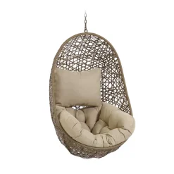 Hängender Sessel aus Kunstrattan Geflecht - Abell