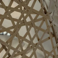 Hängender Sessel aus Kunstrattan Geflecht - Abell