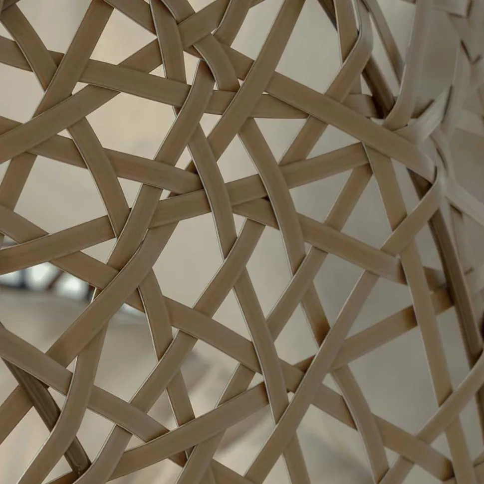 Hängender Sessel aus Kunstrattan Geflecht - Abell