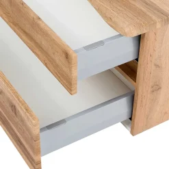 Hängender Waschtisch in Holzoptik - Drumias