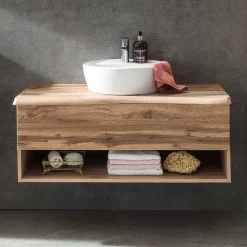 Hängender Waschtisch mit Baumkante - Tofias