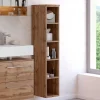 Hängendes Badezimmer Regal 25x130x35 cm - Lemnas