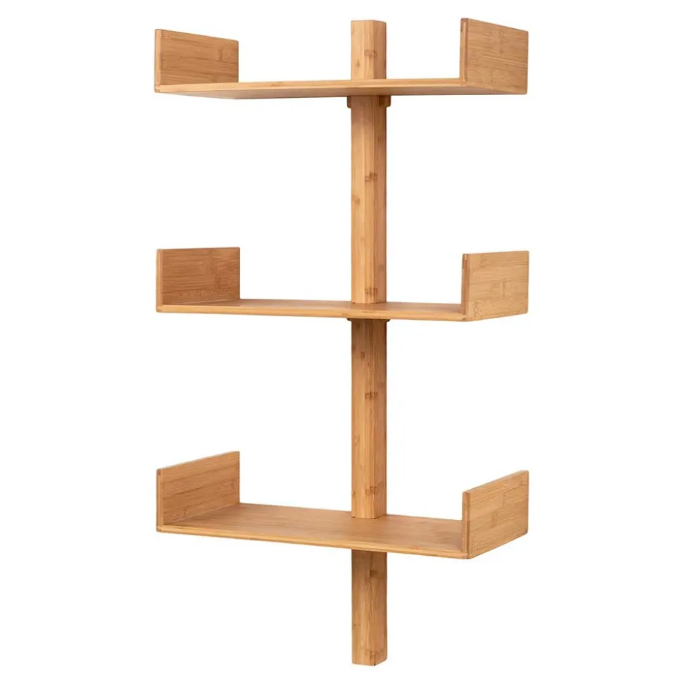 Hängendes Designregal mit drei Ablagen - Jefferson