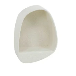 Hängeregal aus Marmorkomposit in Beige - Mayo