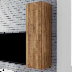 Hängeschrank Vaskov aus Wildeiche Massivholz