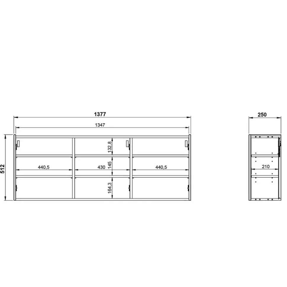 Hänge-Schuhschrank in modernem Design - Calisian