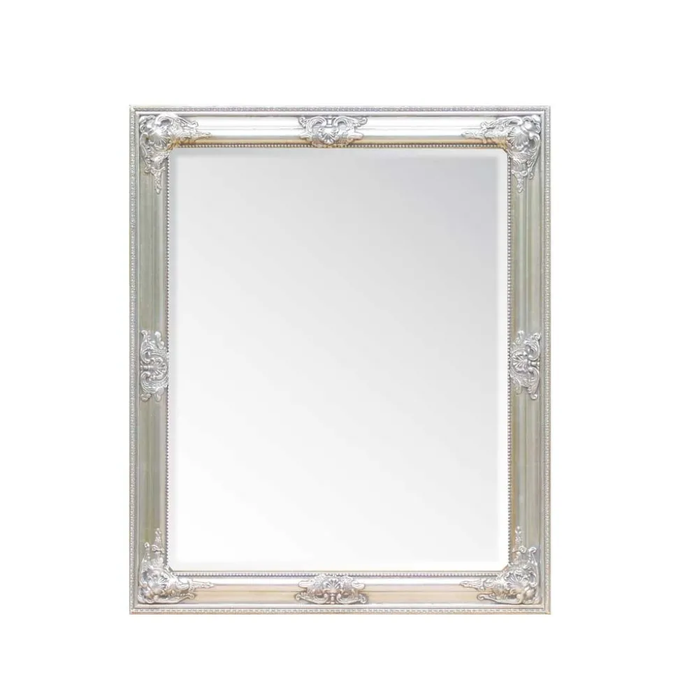 Hängespiegel Elise in Silber