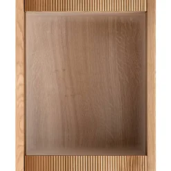 Hängevitrine aus Wildeiche Massivholz - Fredellia