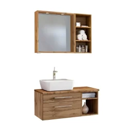 Hänge-Waschplatz mit Schubladen - Userina (dreiteilig)