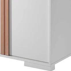 Hochbett mit Schrank und Schreibtisch - Cracks (vierteilig)