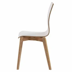 Hochdrucklaminat Stuhl in Weiß - Sonda (2er Set)