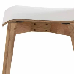 Hochdrucklaminat Stuhl in Weiß - Sonda (2er Set)