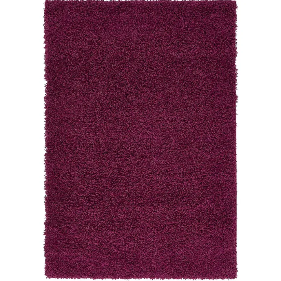 Hochflor Teppich oder Läufer in Violett - Zelio