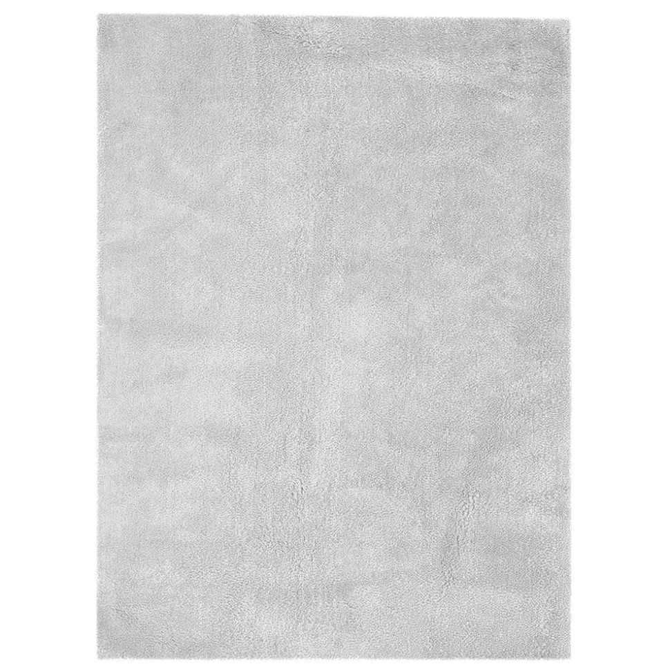 Hochflorteppich in Silbergrau - Ronin